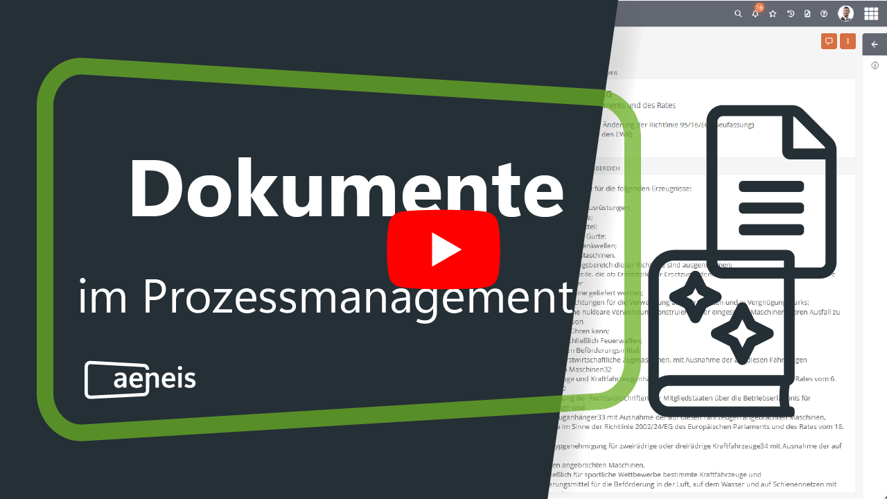 Thumbnail Video Dokumentenmanagement in Aeneis
