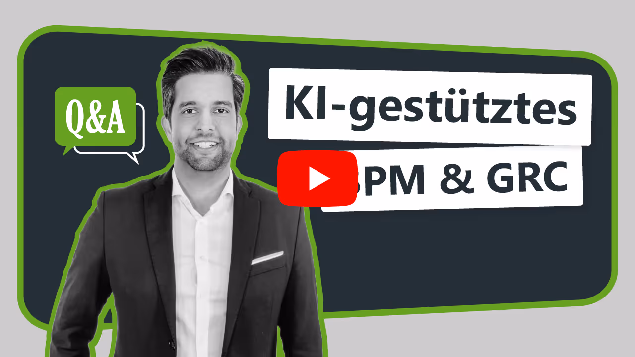 Thumbnail Video zu KI-gestütztes BPM & GRC mit Aeneis