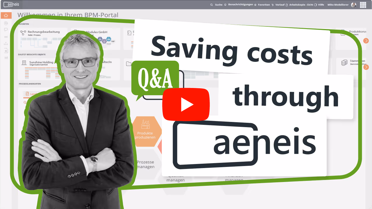 Thumbnail for the video Cost savings with Aeneis featuring Kai Krings