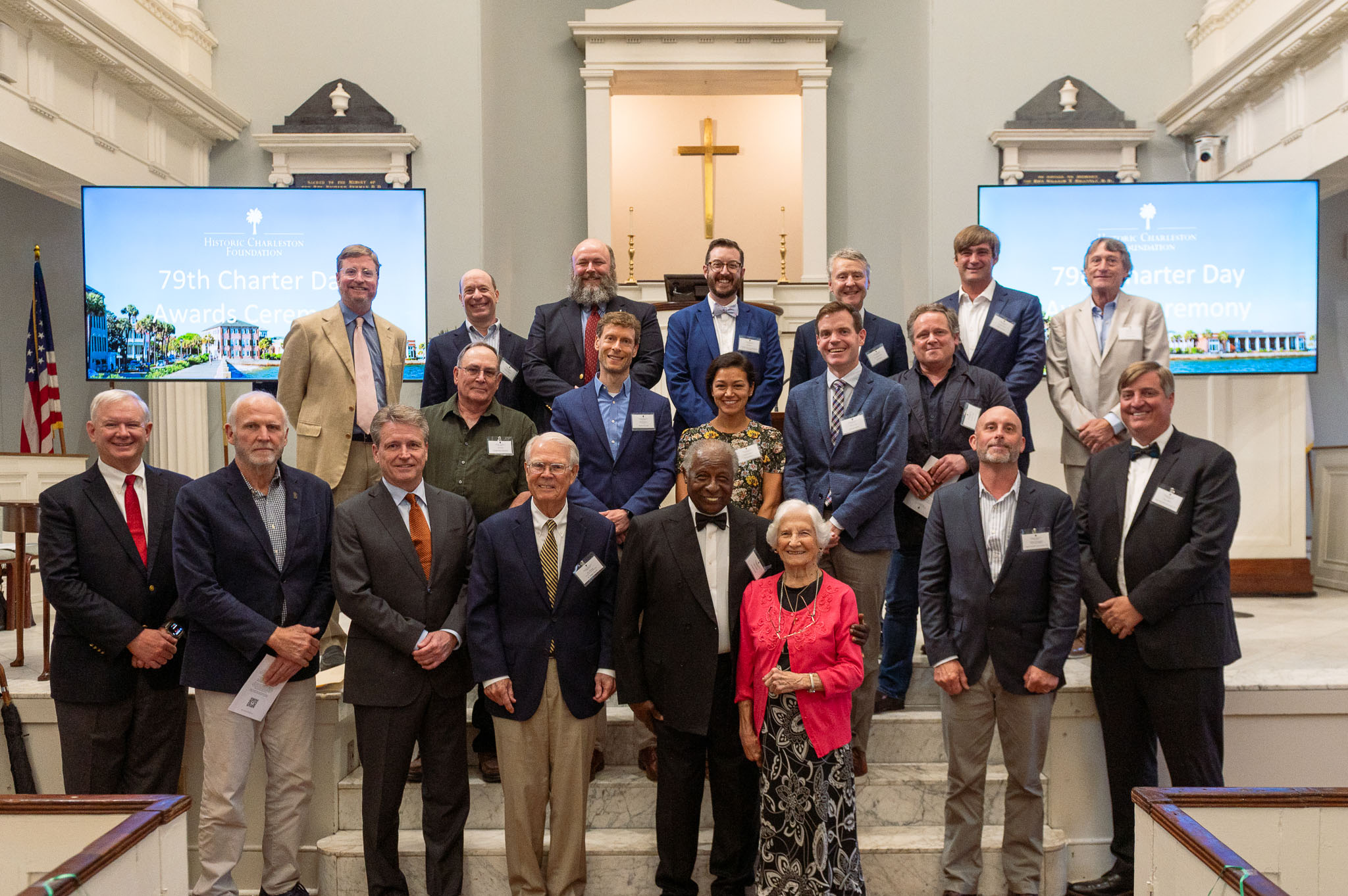Group of the 2026 Charter Day Award Winners honored by Historic Charleston Foundation