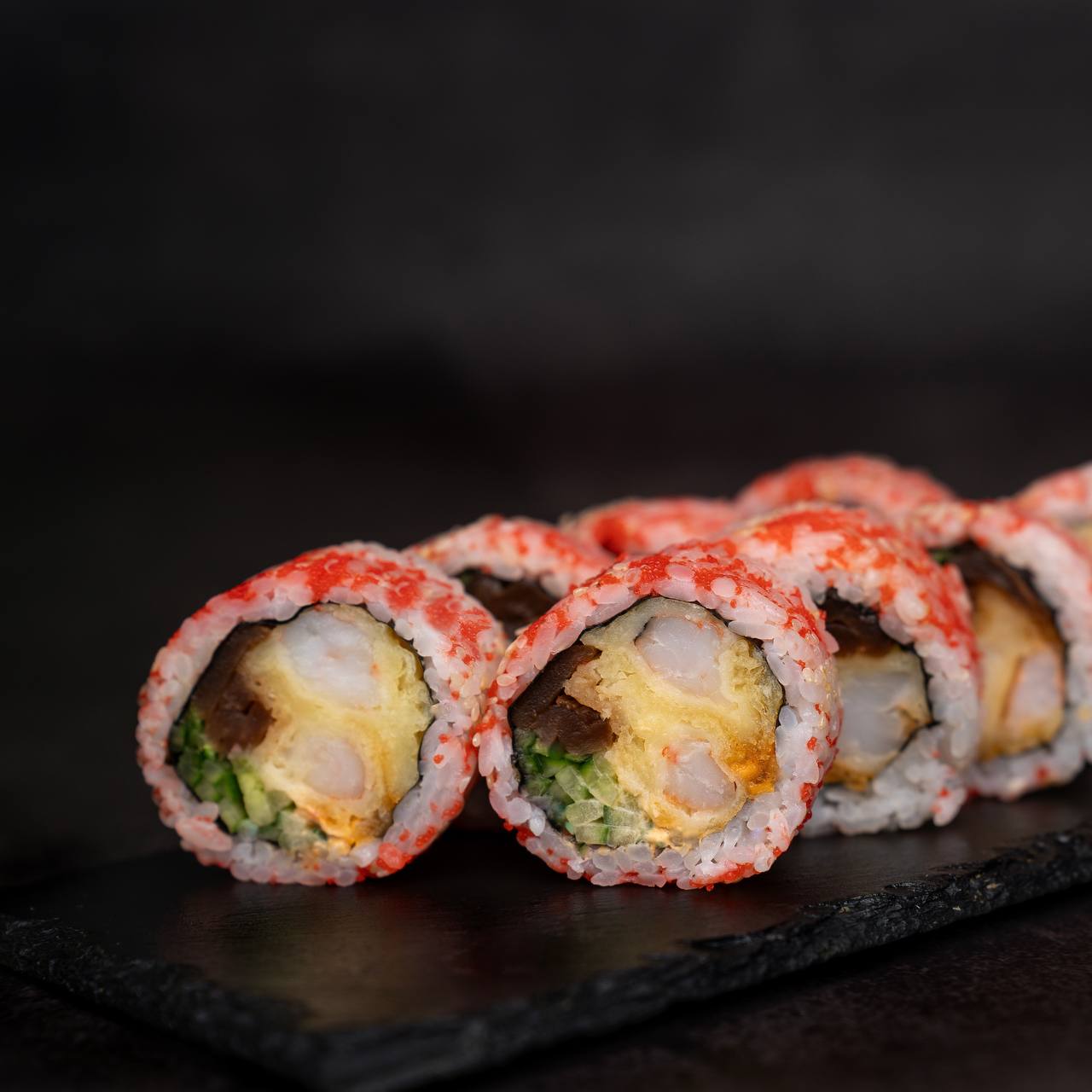 California z Krewetkami w Tempurze