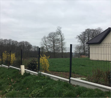 clôture noir occultantes cstp