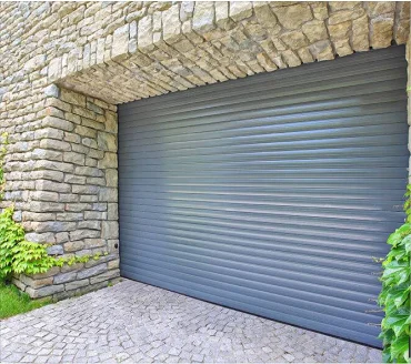 porte de garage basculante grise cstp