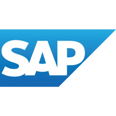 SAP logo – Enterprise resource planning and financial software integration for Teller.