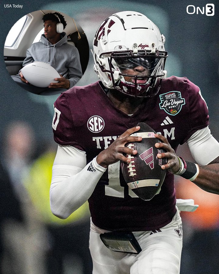 Texas A&M QB Marcel Reed has signed an NIL deal with the private jet company ENG Aviation Group