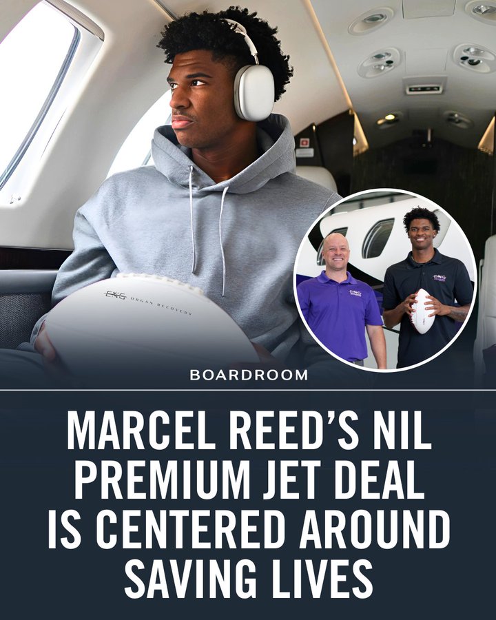 Texas A&M QB and rising star, Marcel Reed, just became the fourth college athlete to land a private jet NIL deal