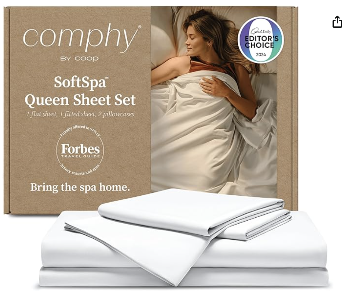 Coop Home Goods Comphy SoftSpa Bed Sheet
