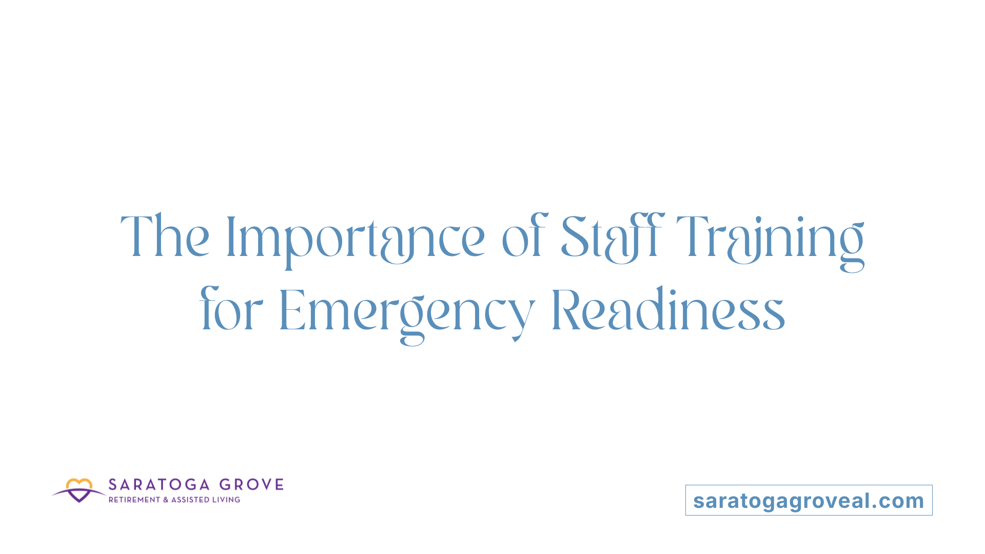 The Importance of Staff Training for Emergency Readiness