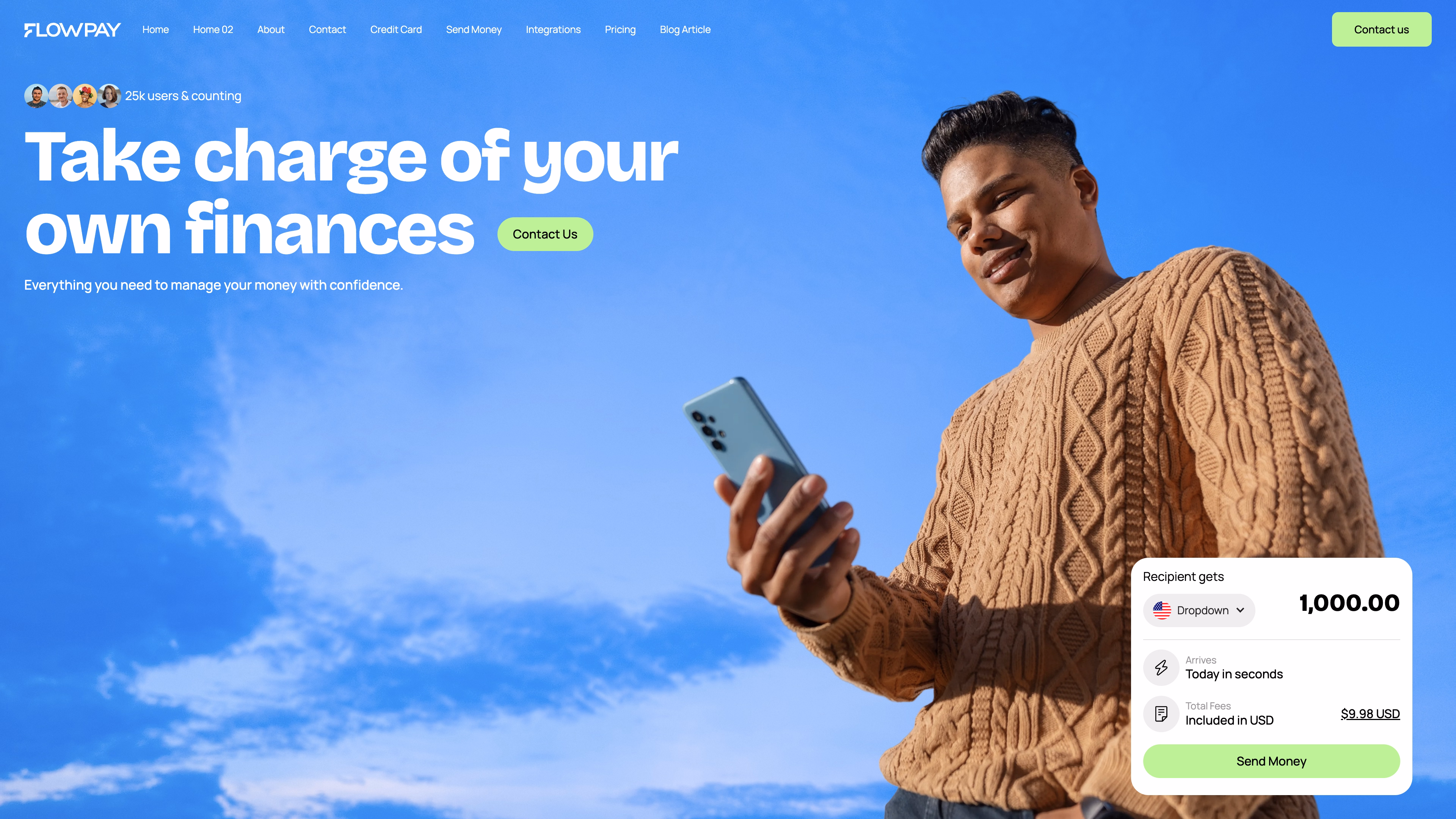 Financial mobile app interface design showcasing clean UI UX design and digital product branding by Silv Studio.