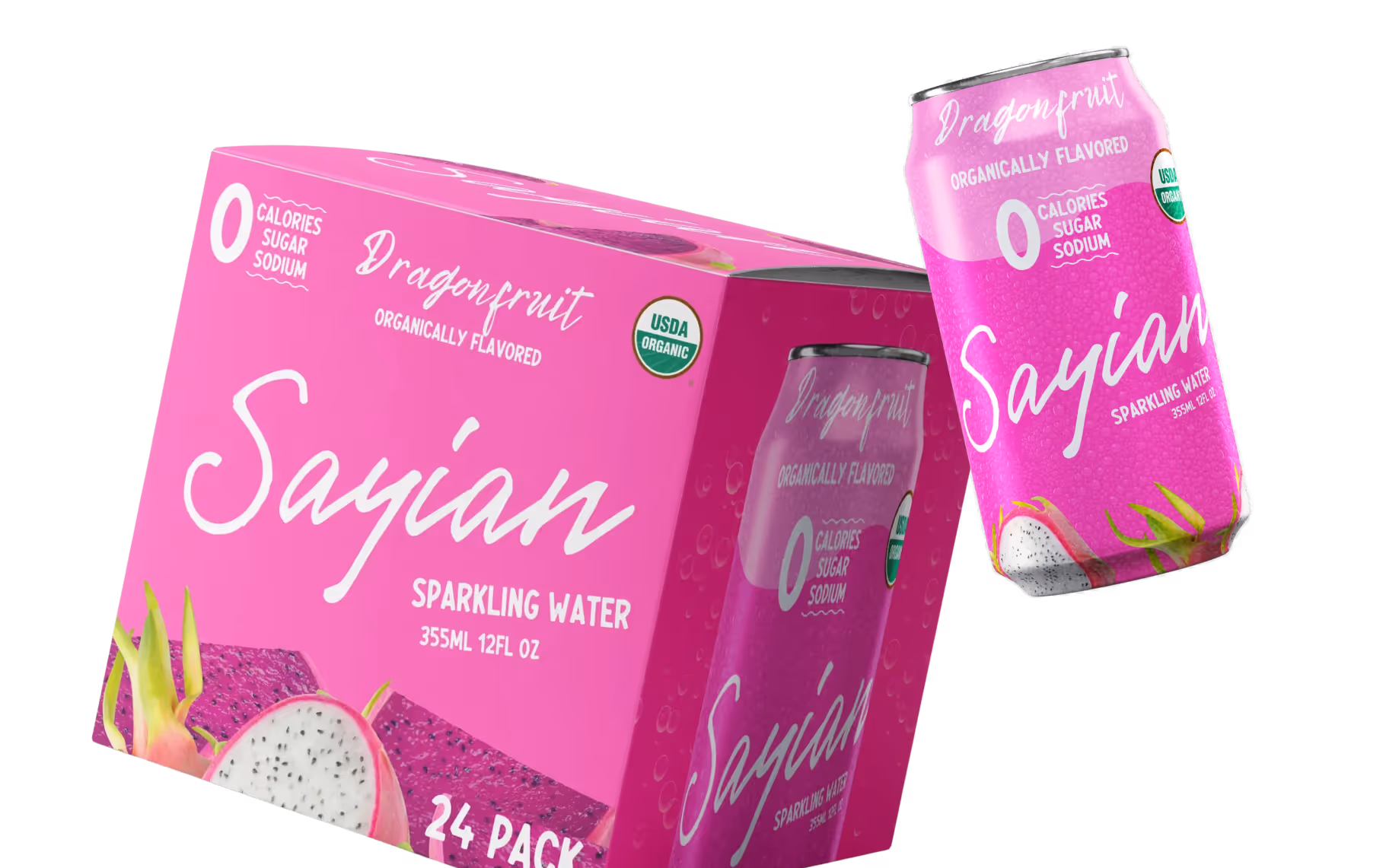 Energy drink packaging and ecommerce website design by Silv Studio built with Webflow for modern consumer brands.