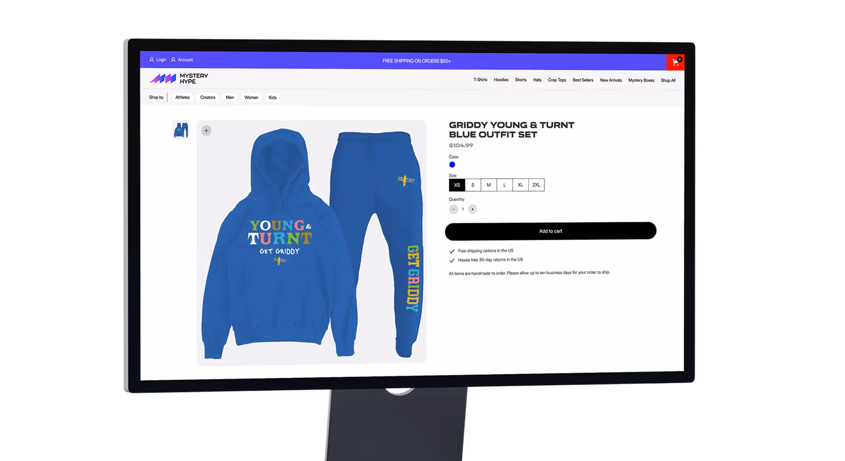 Apparel ecommerce product page designed by Silv Studio using Webflow for clean layout and seamless shopping experience.