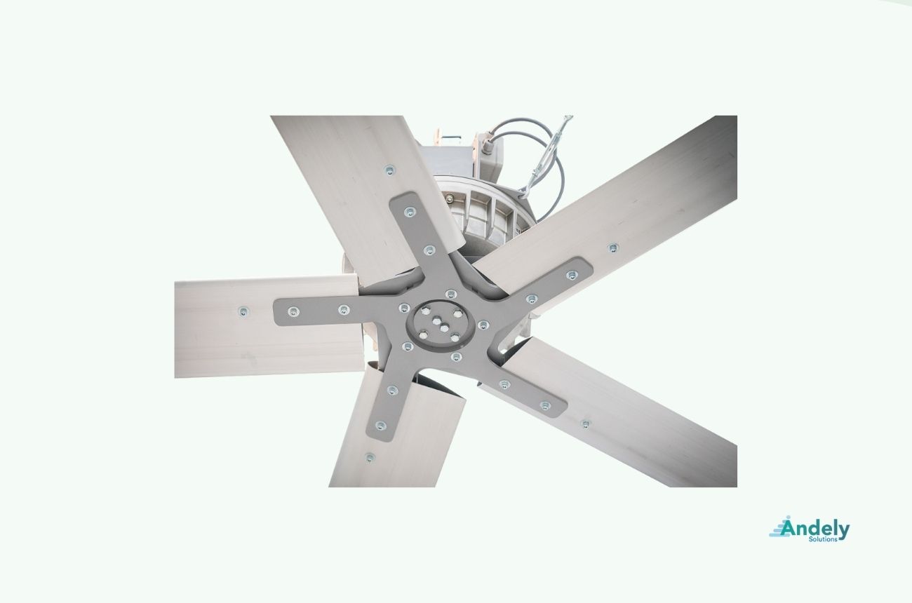 Ventilación industrial HVLS