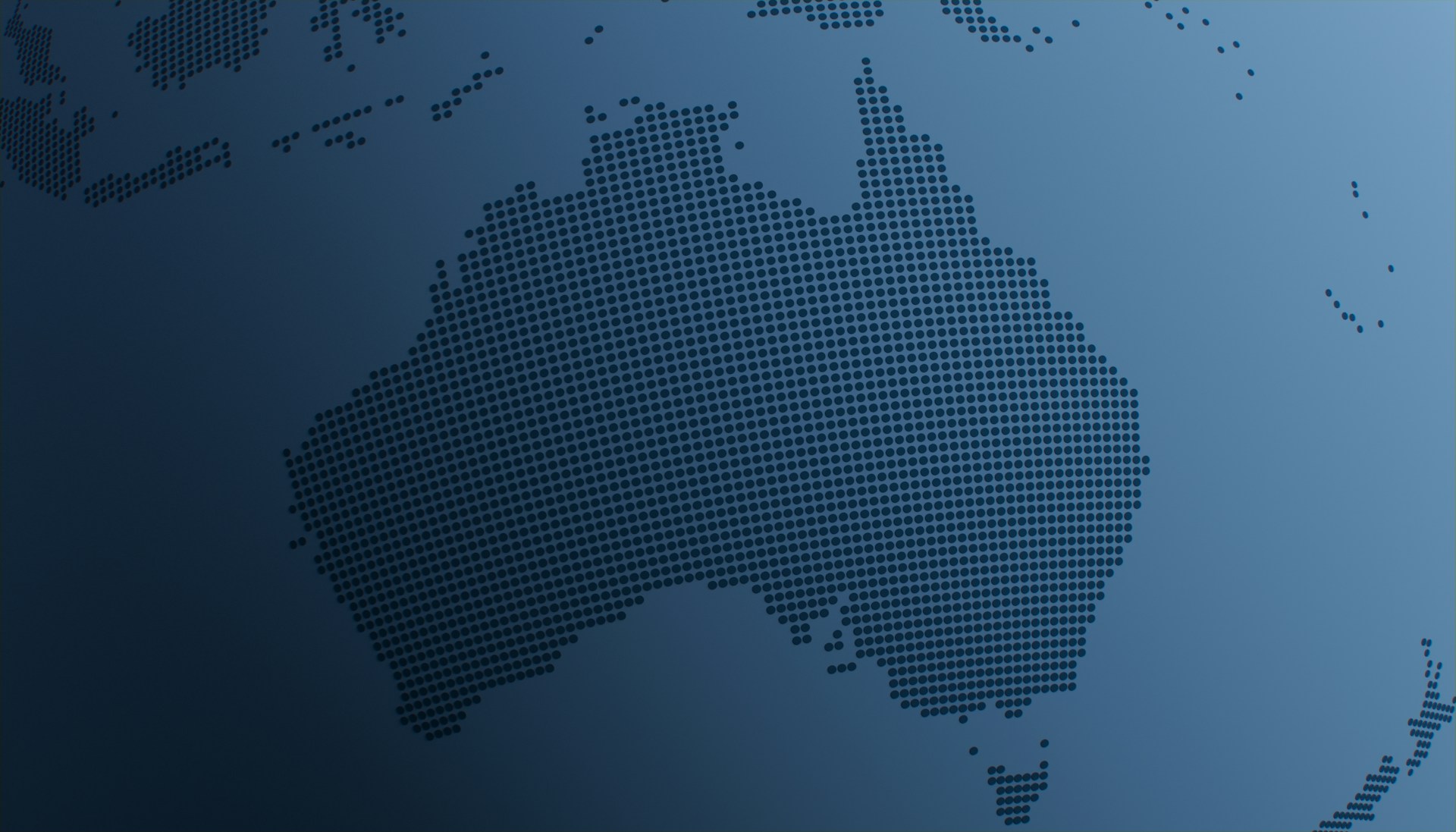 Map of Australia representing Evoke’s nationwide chauffeur services supporting multi-city business travel, corporate events and coordinated transfers across all states and territories.