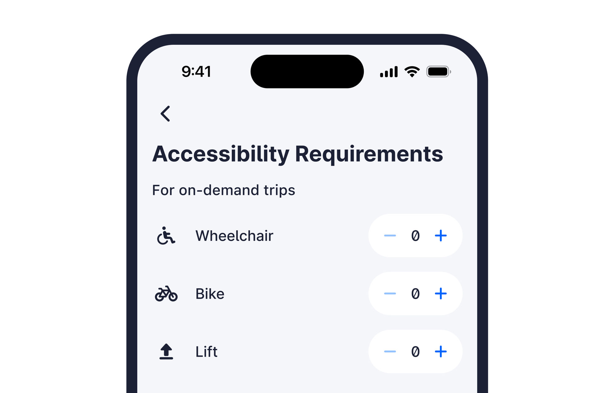 Spare Rider | Modern, Accessible Rider Interfaces