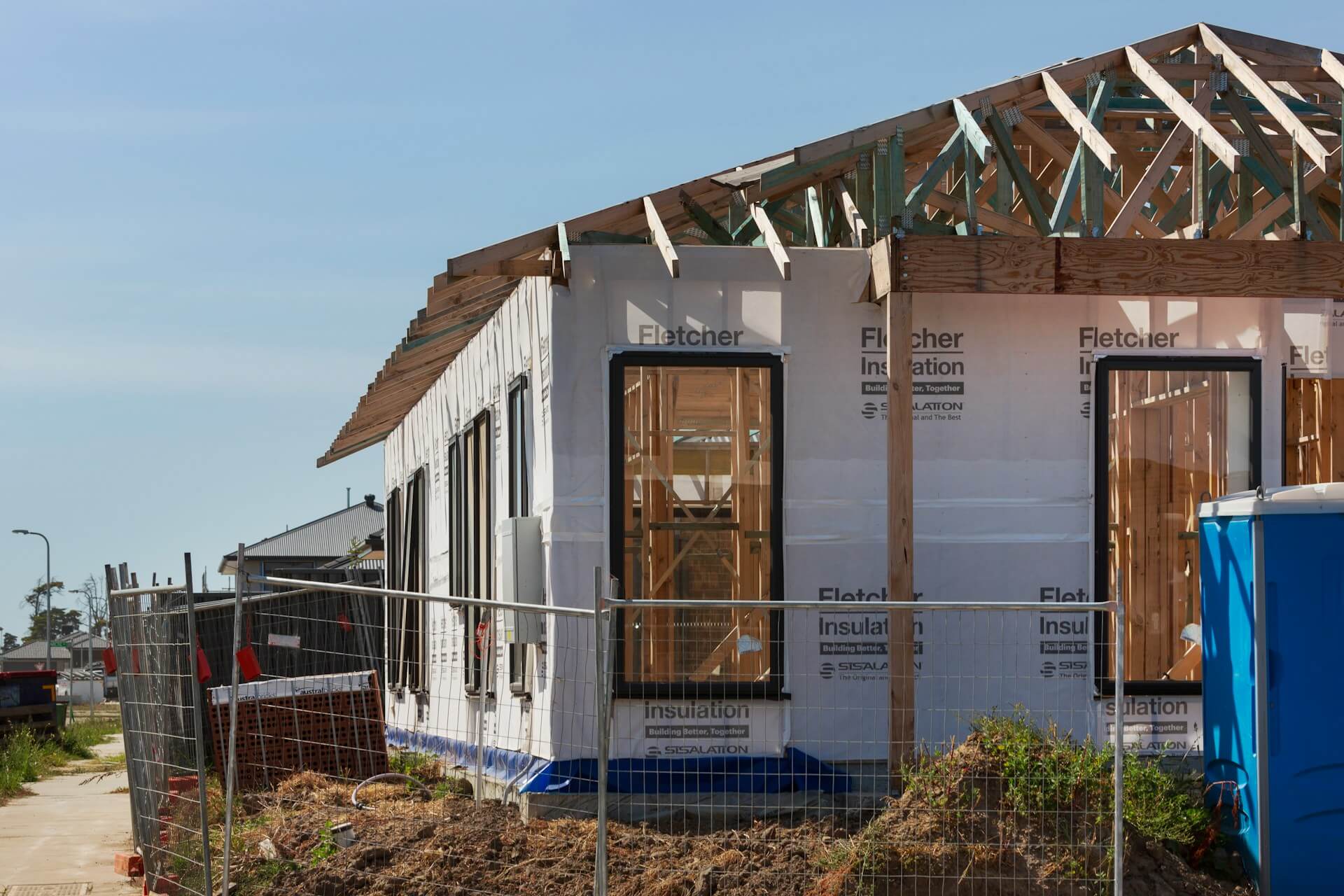 House under construction
