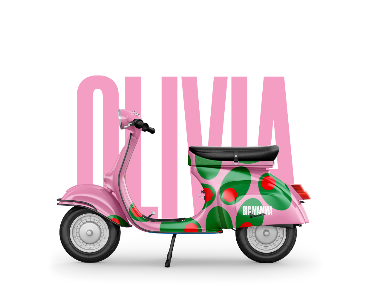 Paul Pelletier design - Vespa x big mamma 