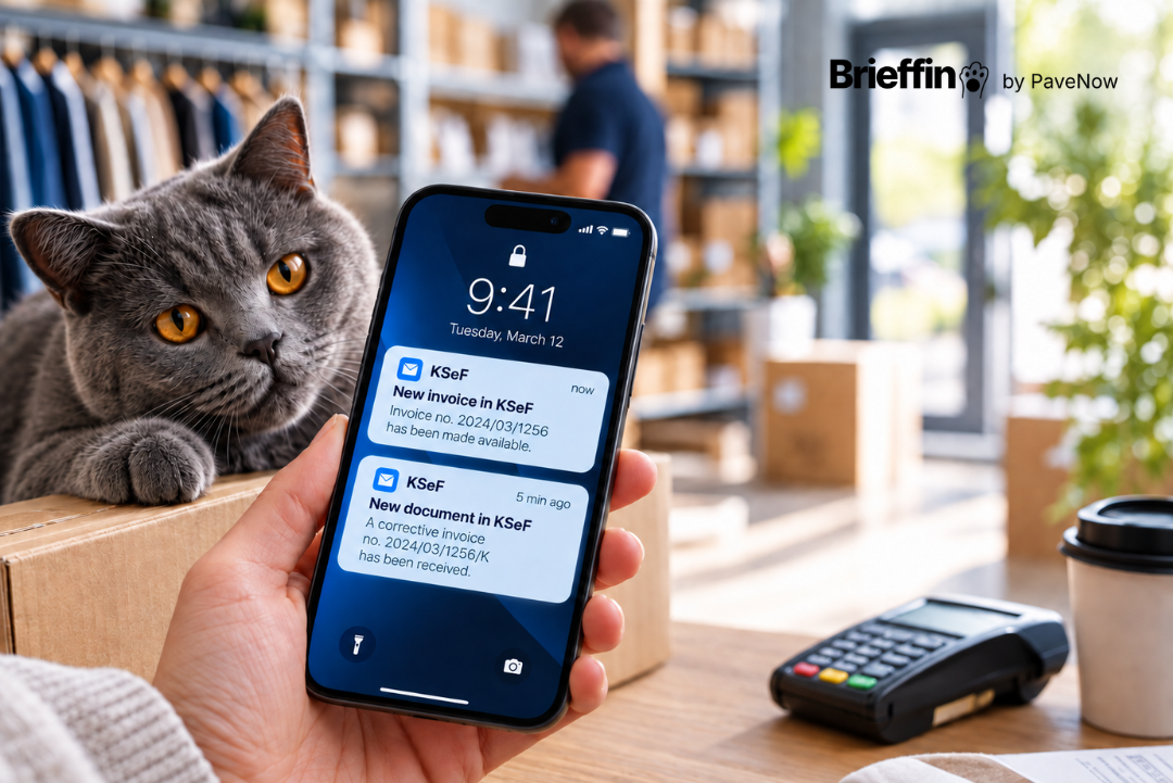 How to implement KSeF alerts in your company? Channels, security and best practices