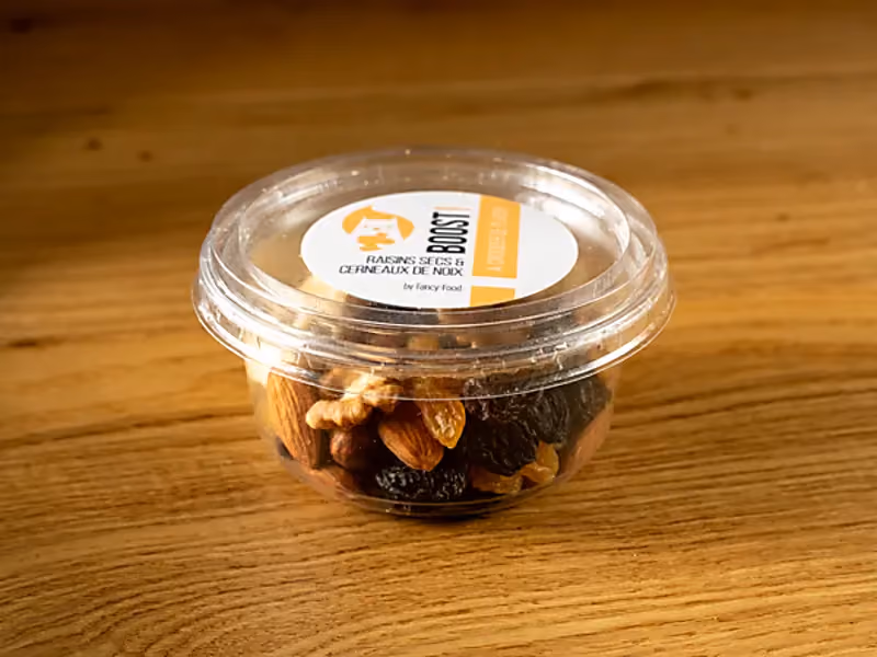 BOOST notre mélande Mendiant avec raisin