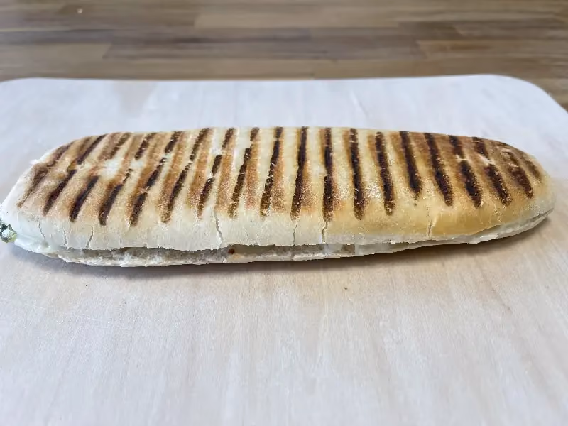 Panini végétarien Tomates et mozzarella