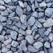 Zerkleinertes Gestein