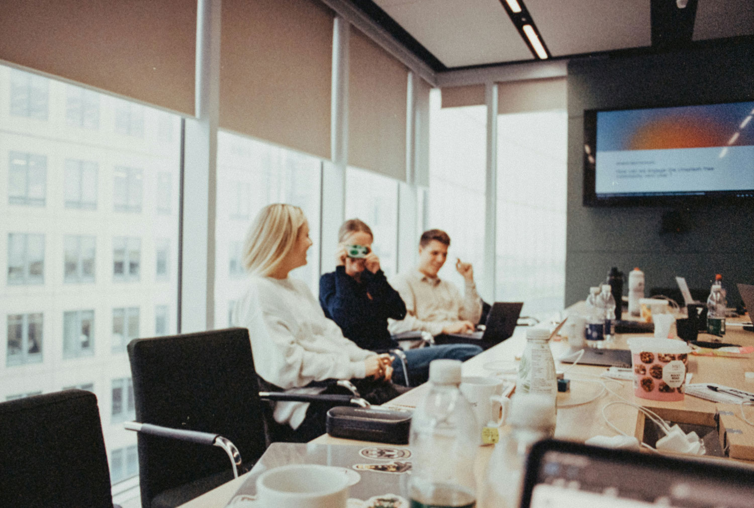 team in a meeting room