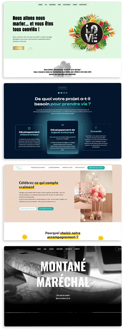 Sites internet par Mahalo Digital