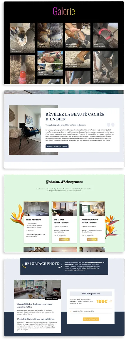 Sites internet par Mahalo Digital