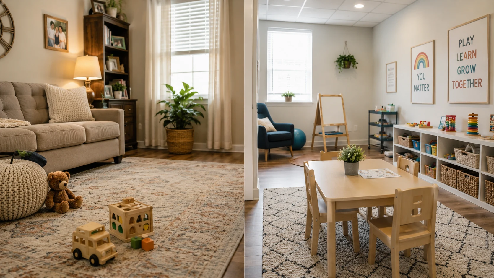 Benefits of In-Home ABA Therapy vs. Center-Based Therapy