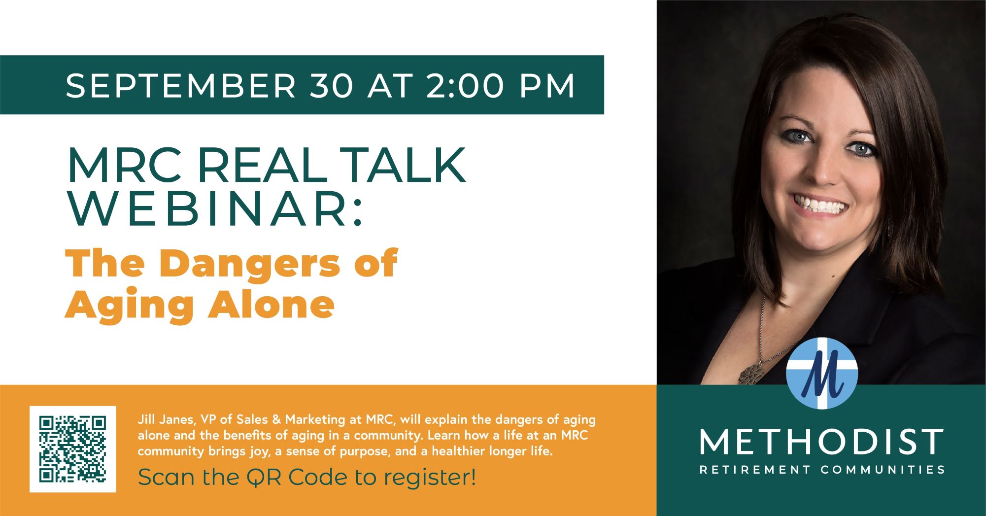 MRC REAL TALK WEBINAR: The Dangers of Aging Alone!