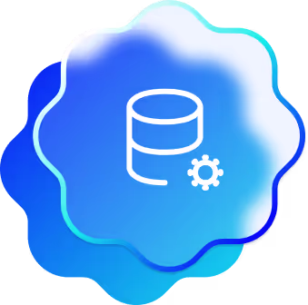 webflow cms icon in blue