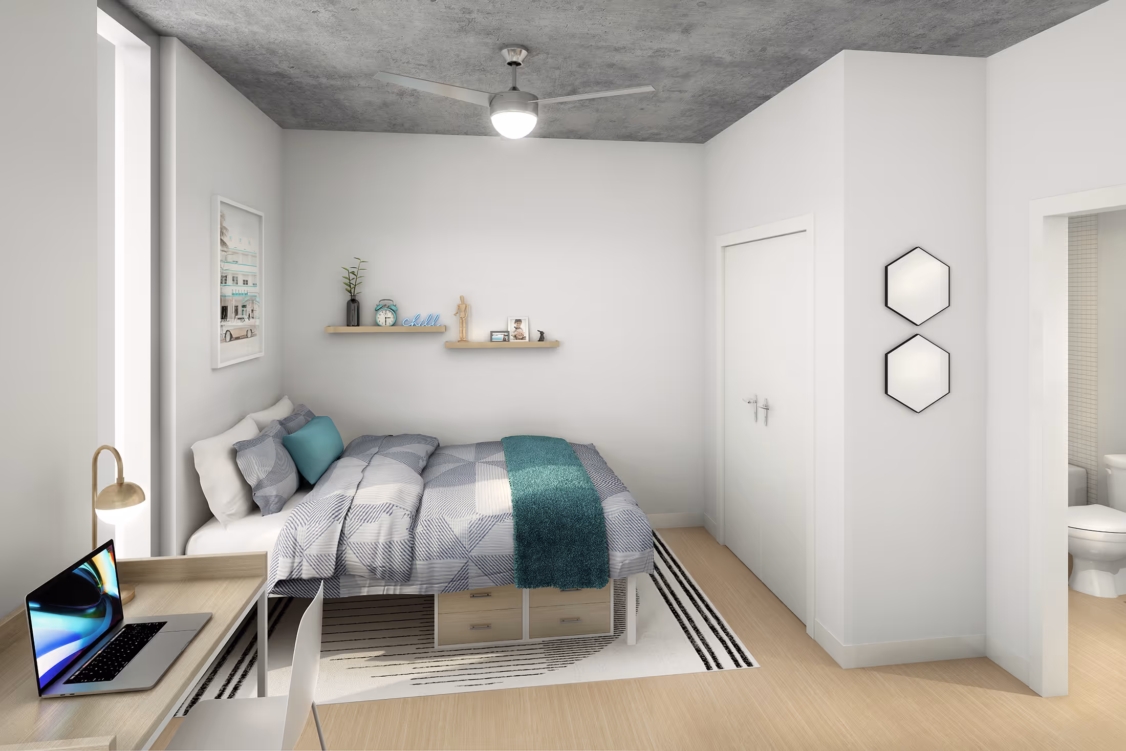 Bedroom rendering