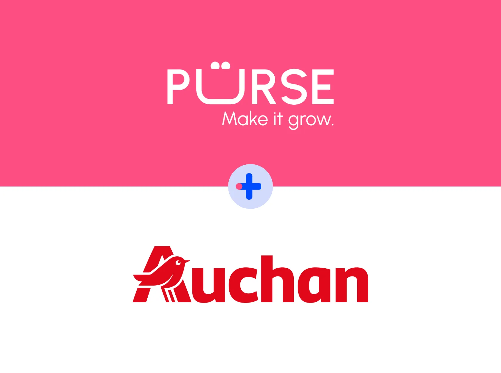 Auchan, enseigne de grande distribution cliente de l'orchestration Purse