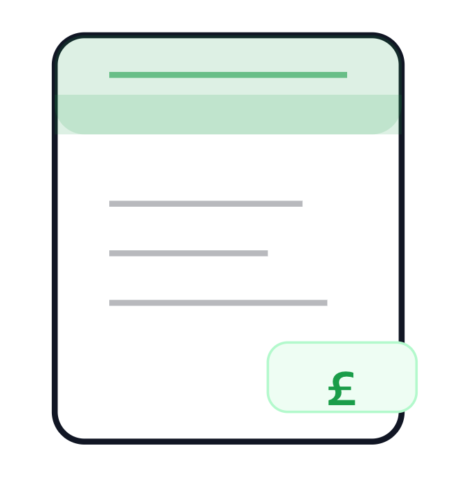 Fixed project price icon