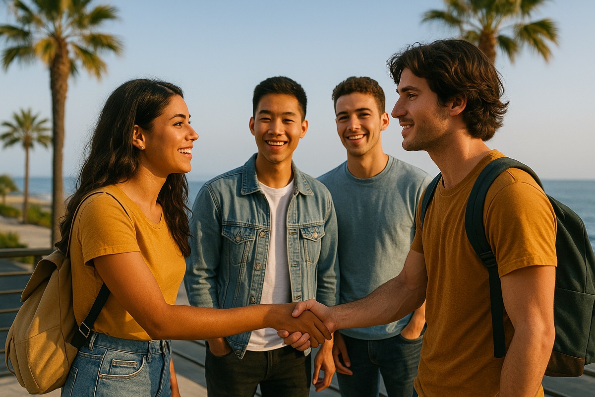 At CEL students from all around the world meet to learn English in the USA and Canada