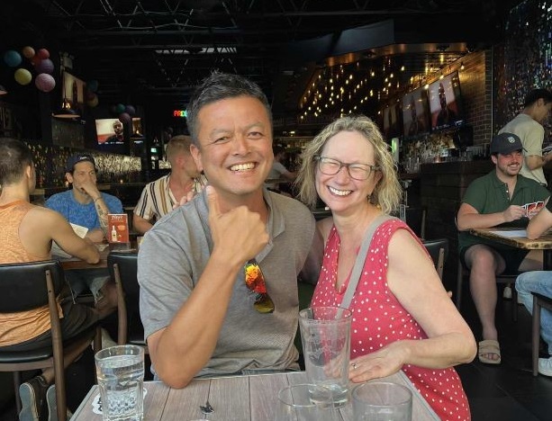 Former CEL from Japan visits Laura after 22 years