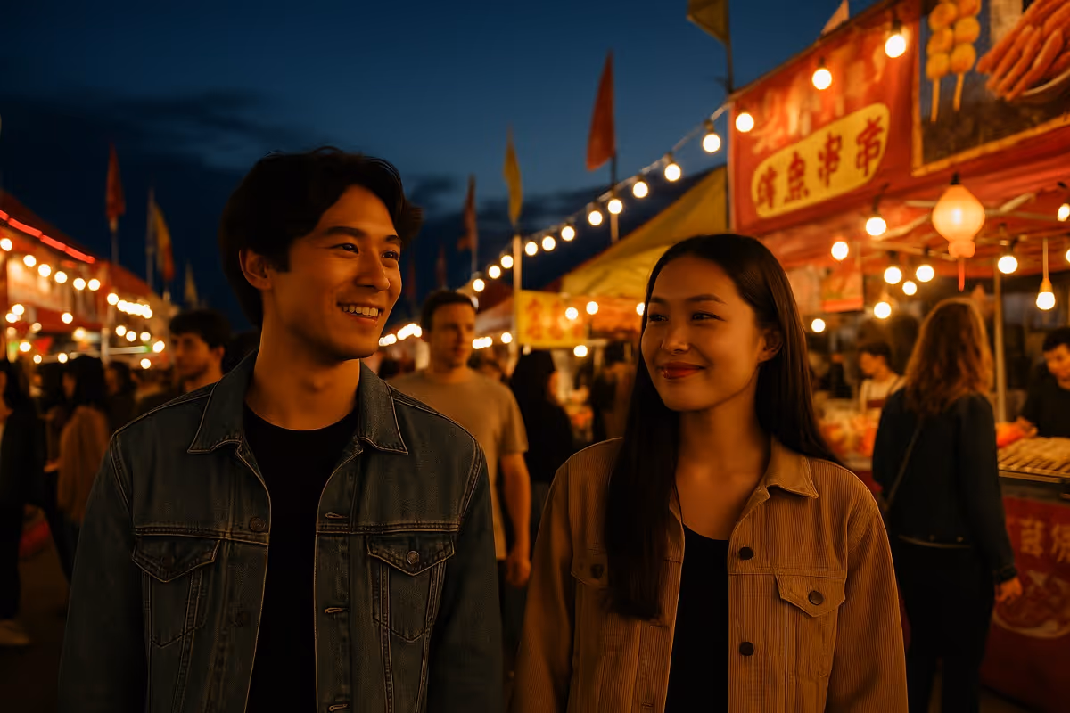 Le Richmond Night Market est l’endroit idéal pour pratiquer votre anglais et explorer Vancouver durant votre séjour linguistique.