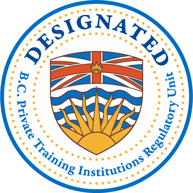 PTIRU-approved programs in British Columbia – Designation/DLI No. 019395299510