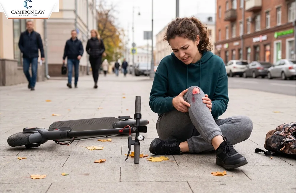 Electric Scooter Accident Injury Report
