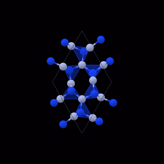 Silicon nitride (Si3N4) material analysis chart