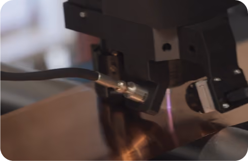 SirenOpt plasma sensor performing inline material analysis on a production line