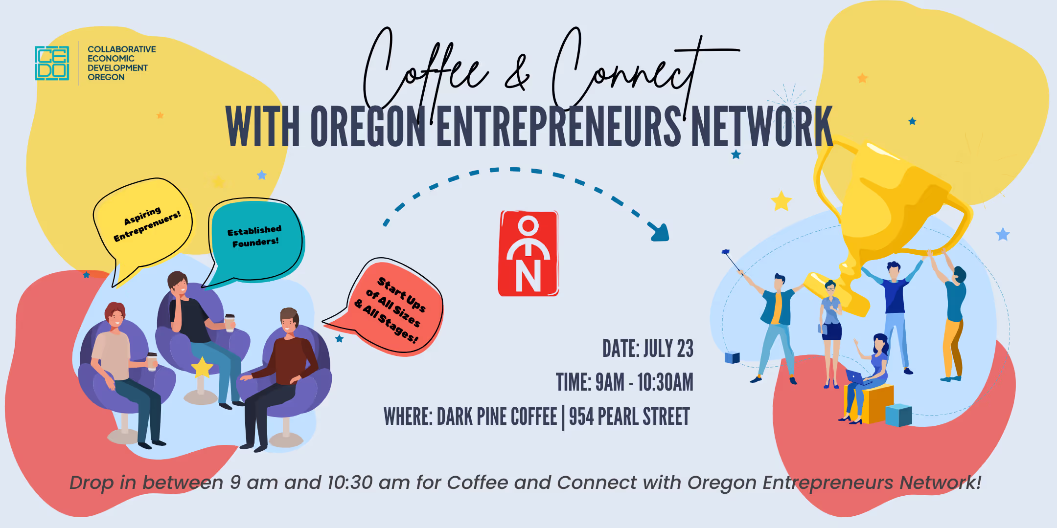 Banner image for Coffee & Connect with Oregon Entrepreneurs Network event