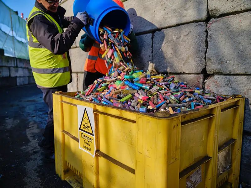 The UK’s single-use vape ban is now in effect