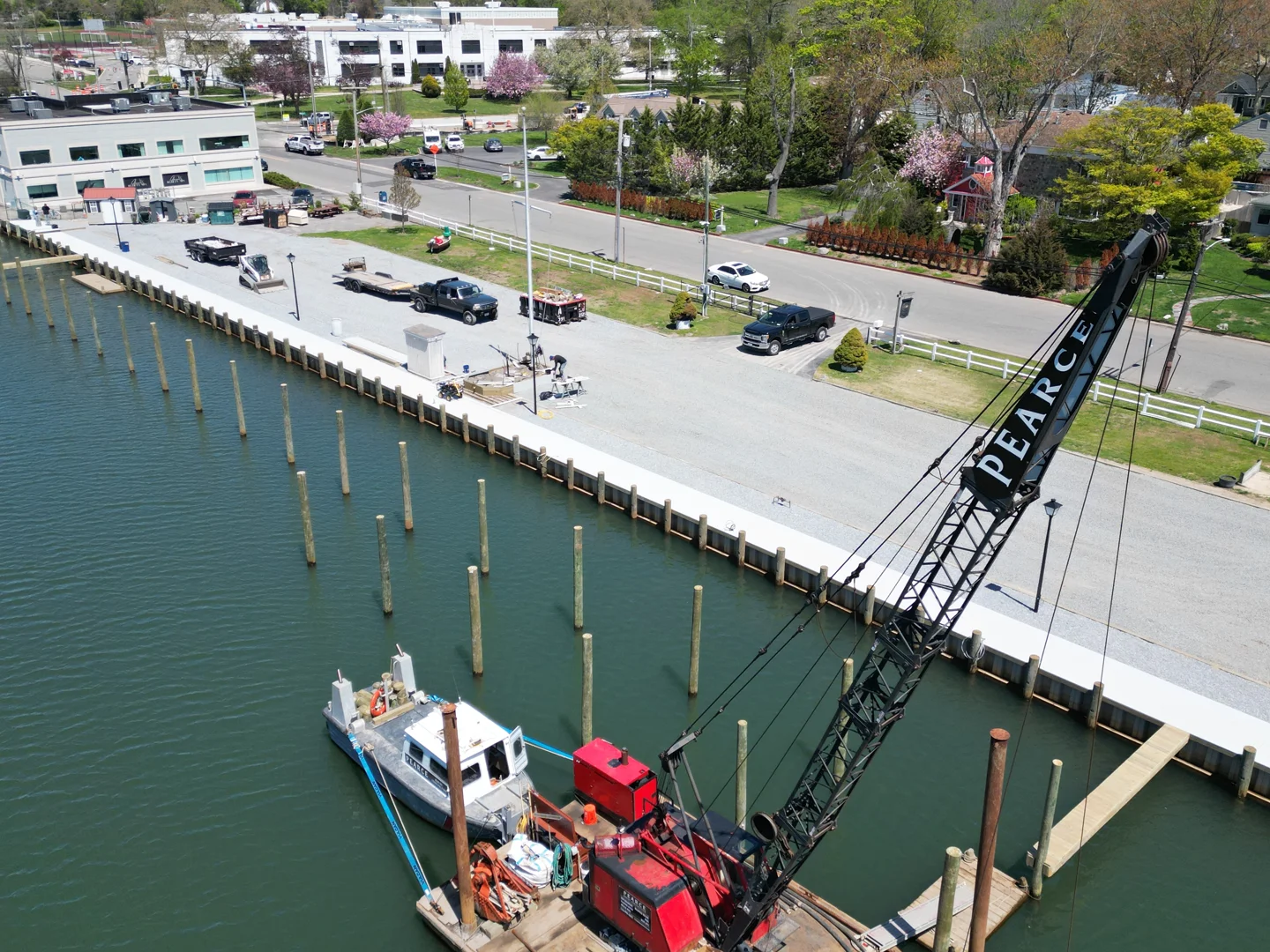concrete seawall contractors Long Island Nassau County shoreline protection