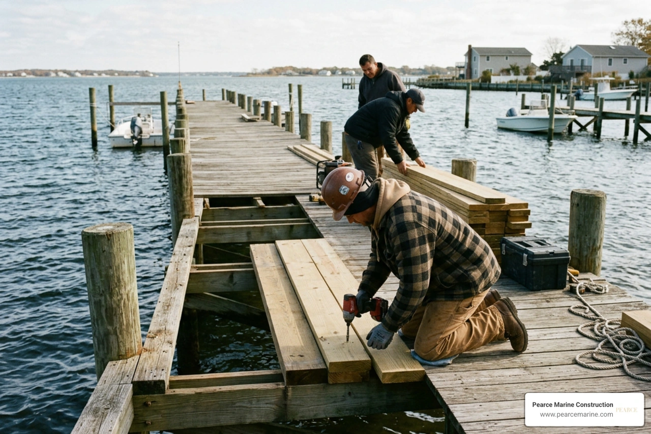 Long Island dock repair