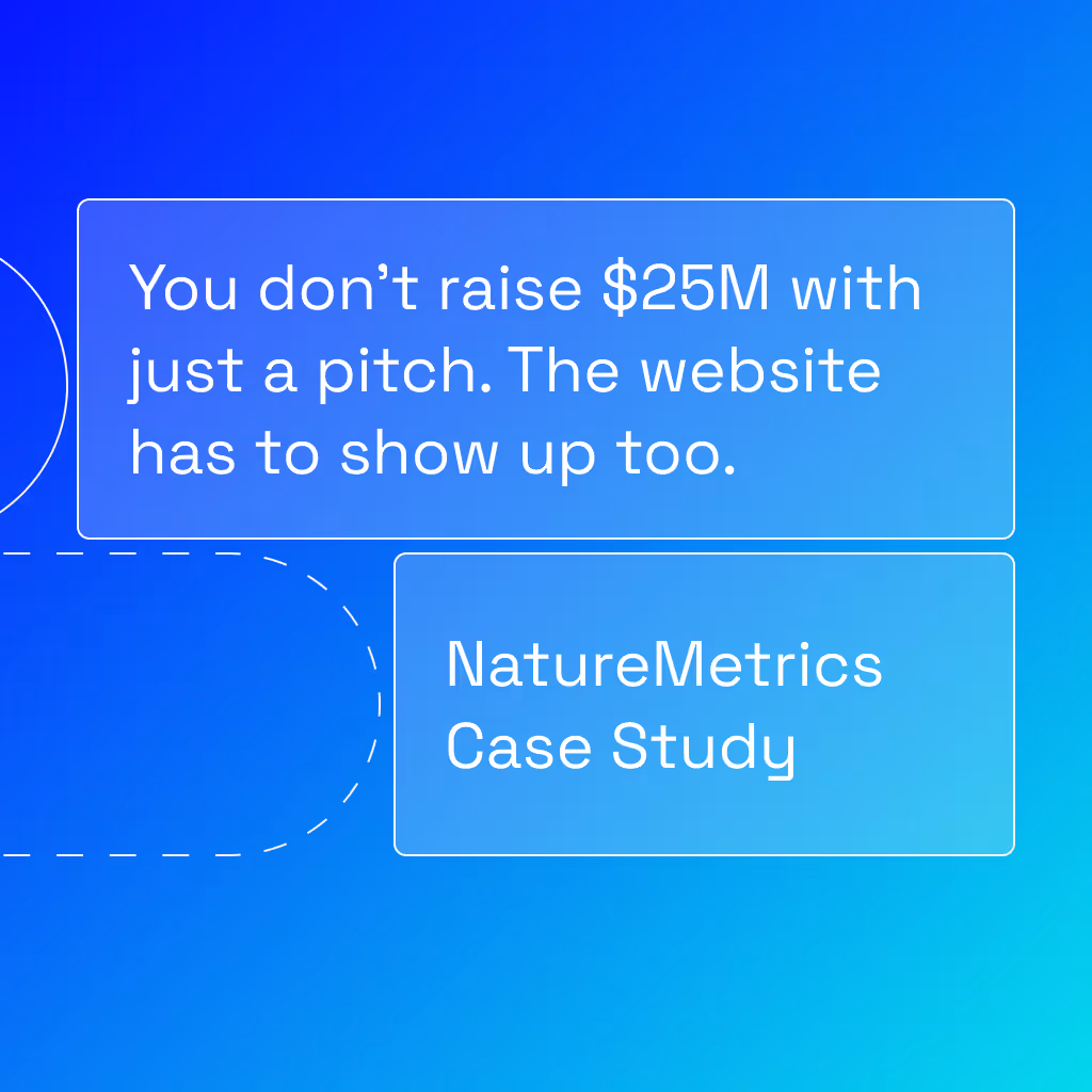 How NatureMetrics Leveraged Webflow for Growth & $25M Funding