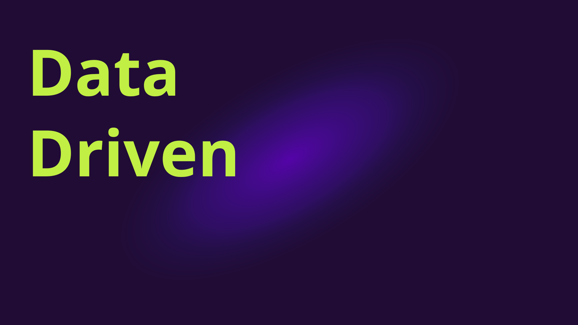 Data Driven | Rodz
