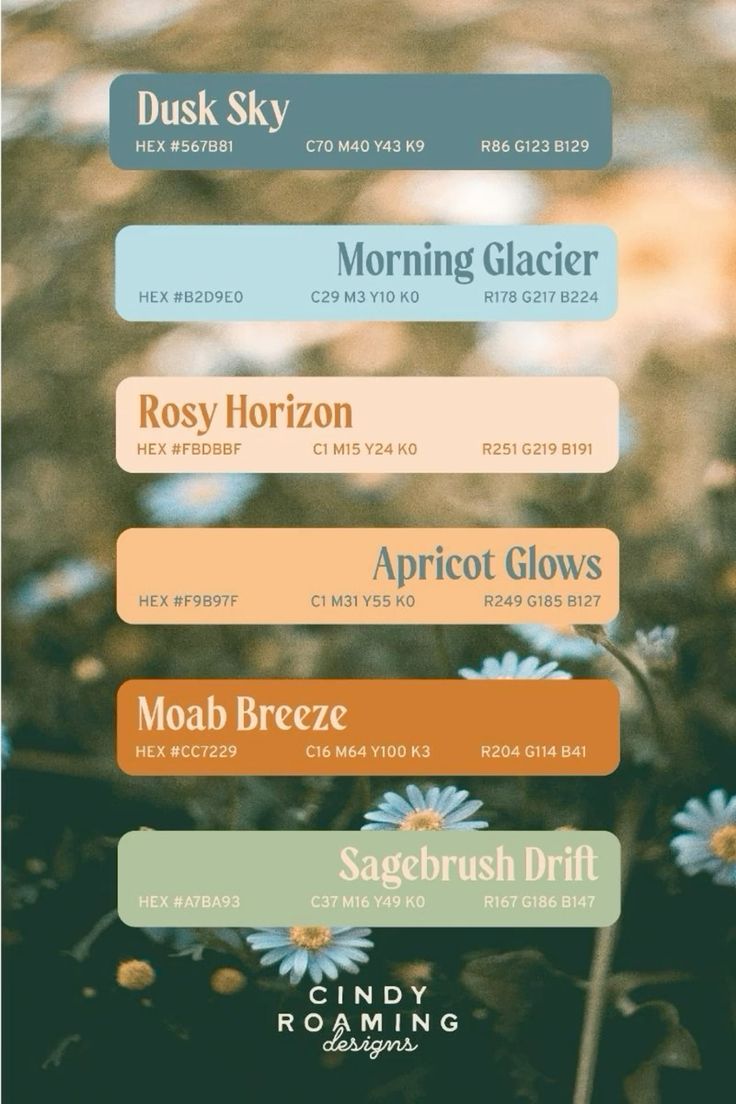 Earthy Color Palette / Via Pinterest