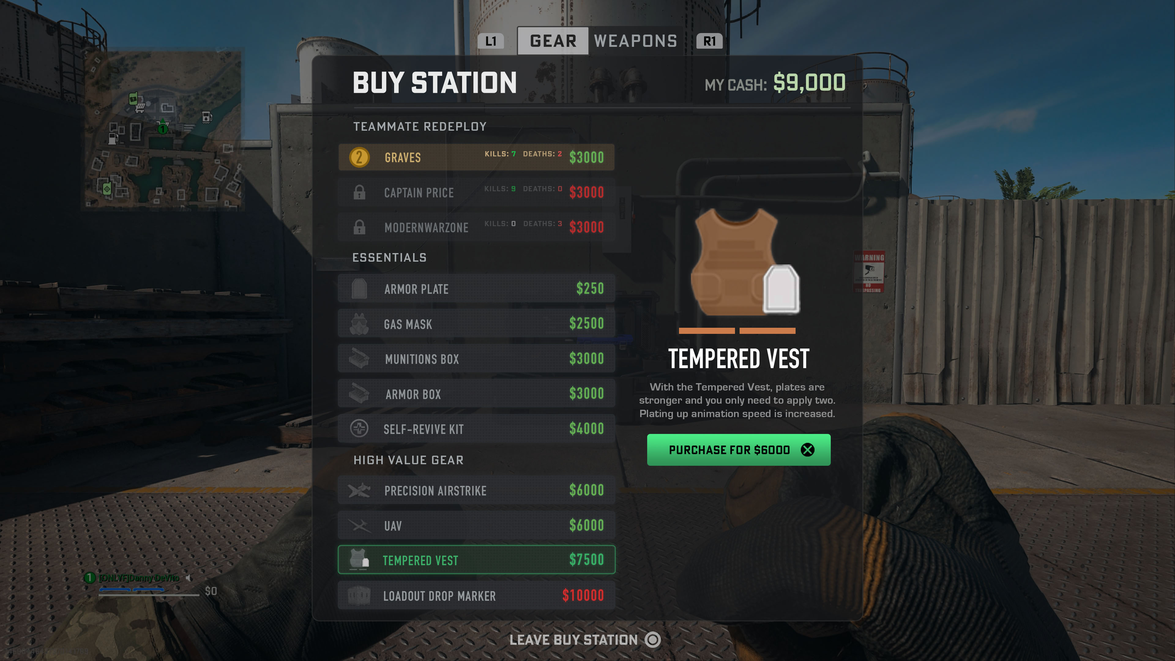 Warzone buystation UI concept redesign for improved in-game purchasing flow