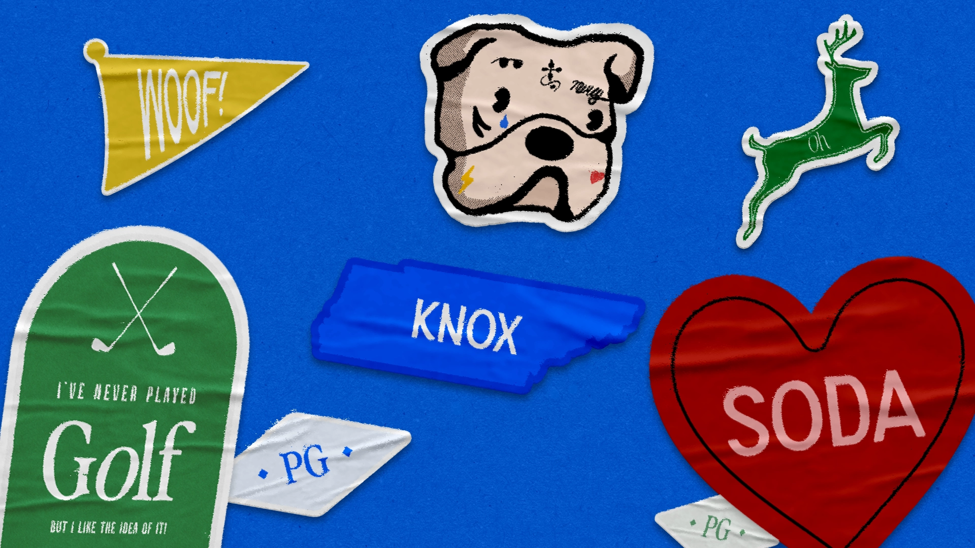 Playground western-inspired apparel graphic blending vintage outdoorsy illustration