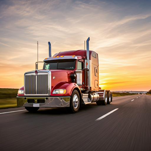 Truck on the Road